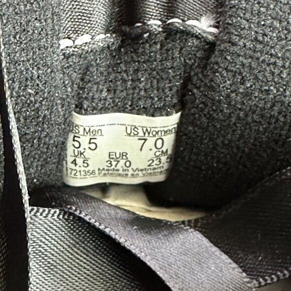 Vans Knu Skool Women size 7 Black Hot Pink Suede Platform Shoes - Picture 8 of 8